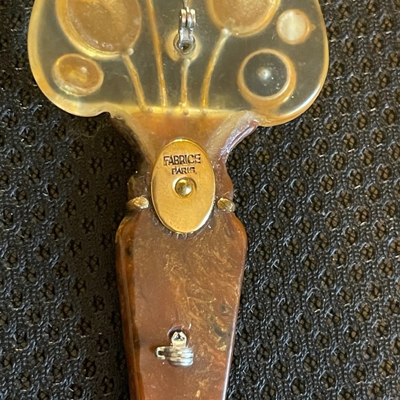 FABRICE PARIS VINTAGE BROOCH - Picture 3 of 10